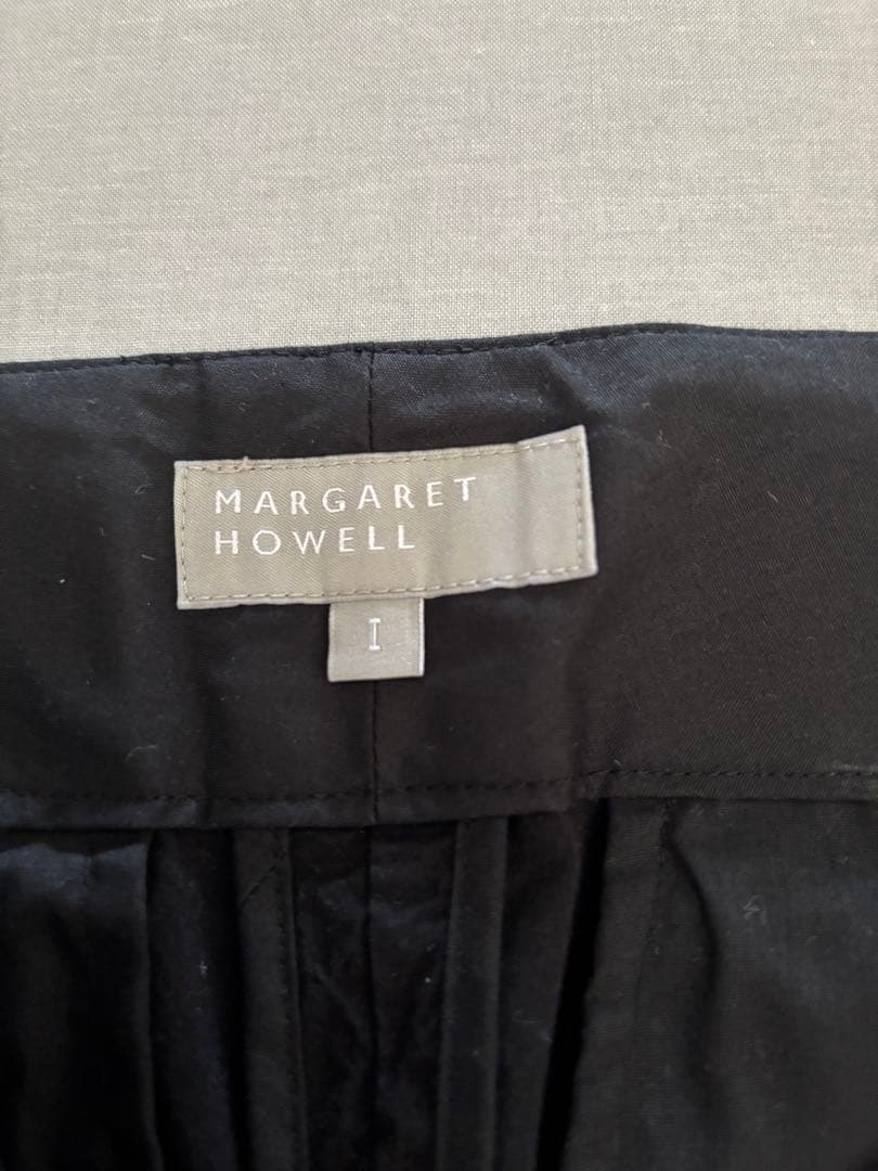 マーガレットハウエル⭐️コットンシルクCOTTON SILK POPLIN パンツ