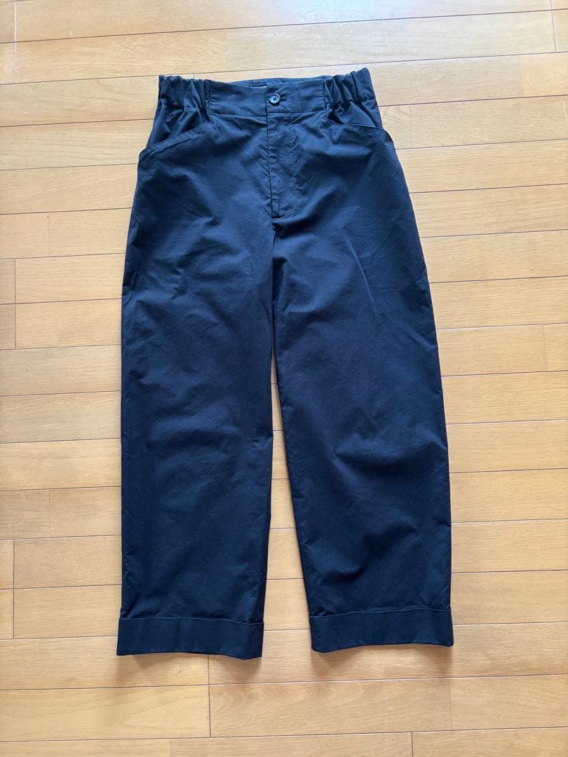 マーガレットハウエル⭐️コットンシルクCOTTON SILK POPLIN パンツ