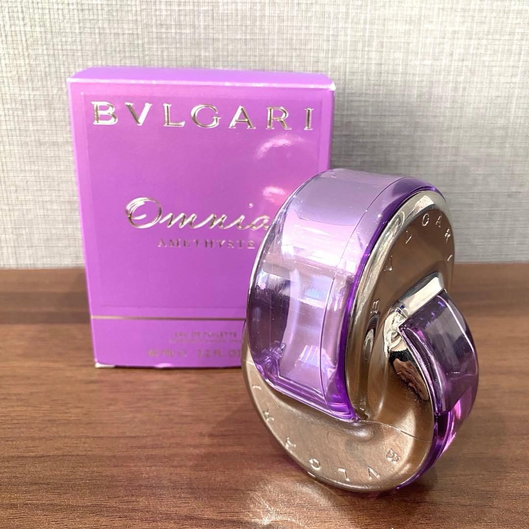 ブルガリ　オムニア　アメジスト　オードトワレ　香水　65ml 7割残り