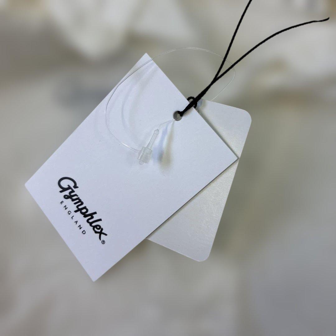 Gymphlex ホワイト長袖シャツ