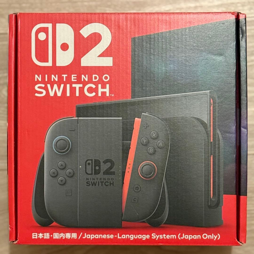 新品未使用　Nintendo Switch2 本体 (日本語・国内専用)