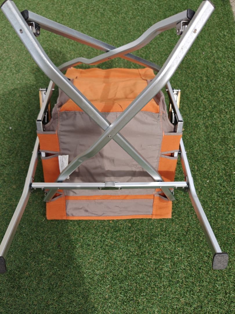 スノーピークローチェア　オレンジ