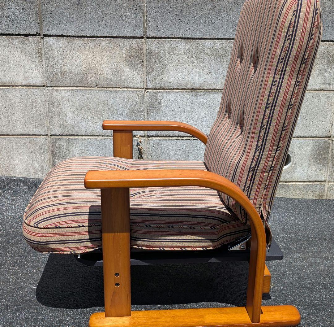 中居木工 府中家具 リクライニング座椅子