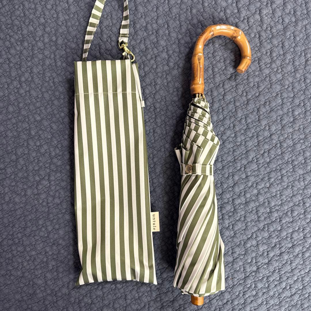 untule 2段EASY 折りたたみ日傘(50cm) 8/15まで