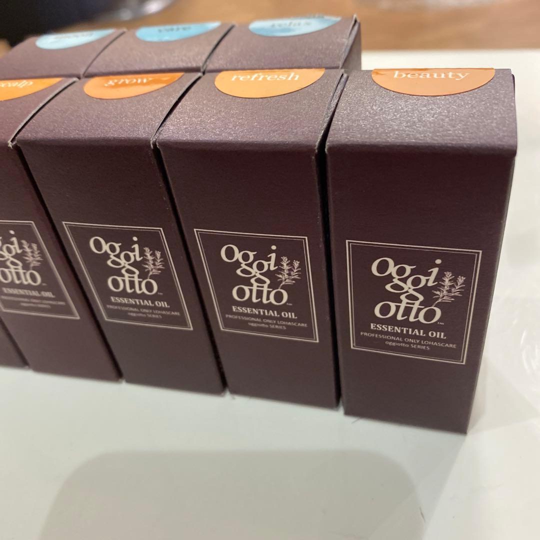 oggiotto　オッジィオット　エッセンシャルオイル　8本セット