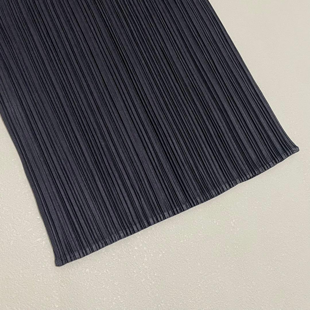 美品 PLEATS PLEASE プリーツ プリーズ　ネイビー　チュニック