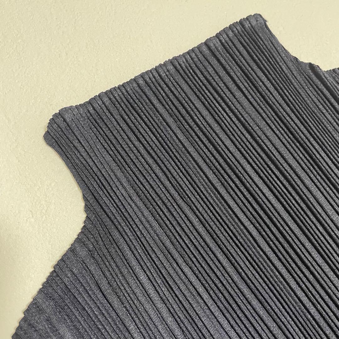 美品 PLEATS PLEASE プリーツ プリーズ　ネイビー　チュニック