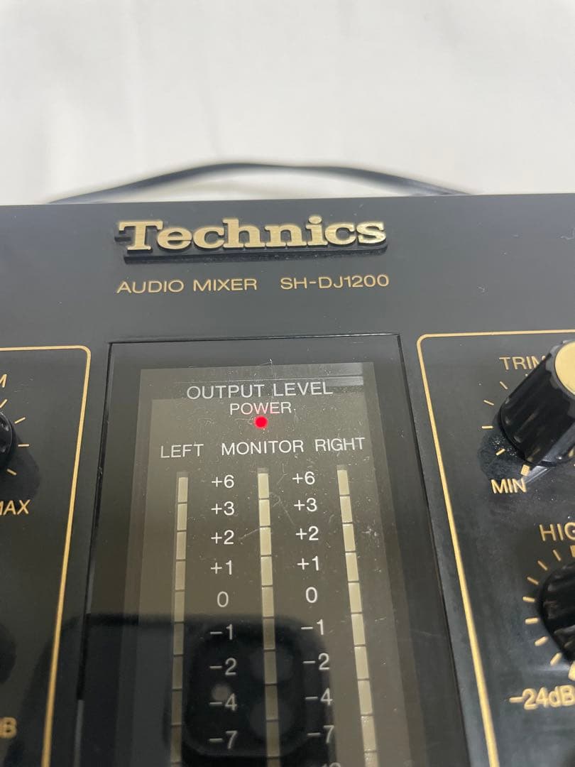 Technics SH-DJ1200 DJミキサー クロスフェーダー搭載 現状品
