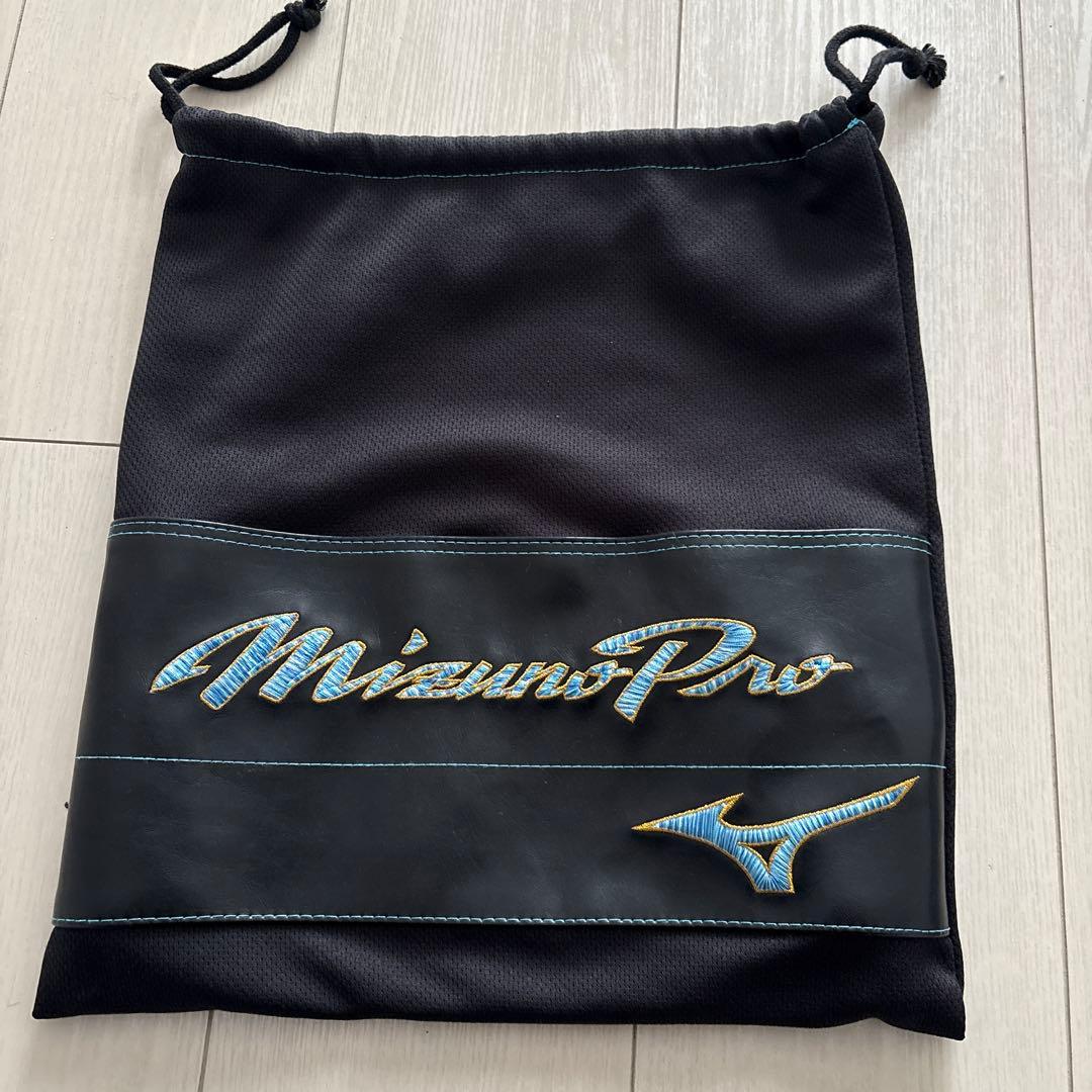 即戦力◎ ミズノプロ 投手用グラブ 青 希少カラー！