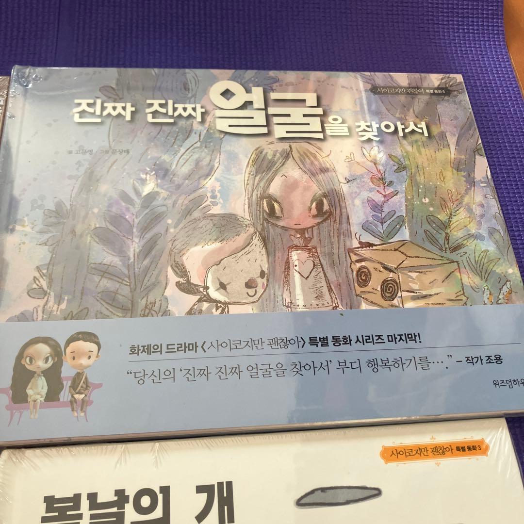 韓国ドラマ　サイコだけど大丈夫に登場絵本4冊セット