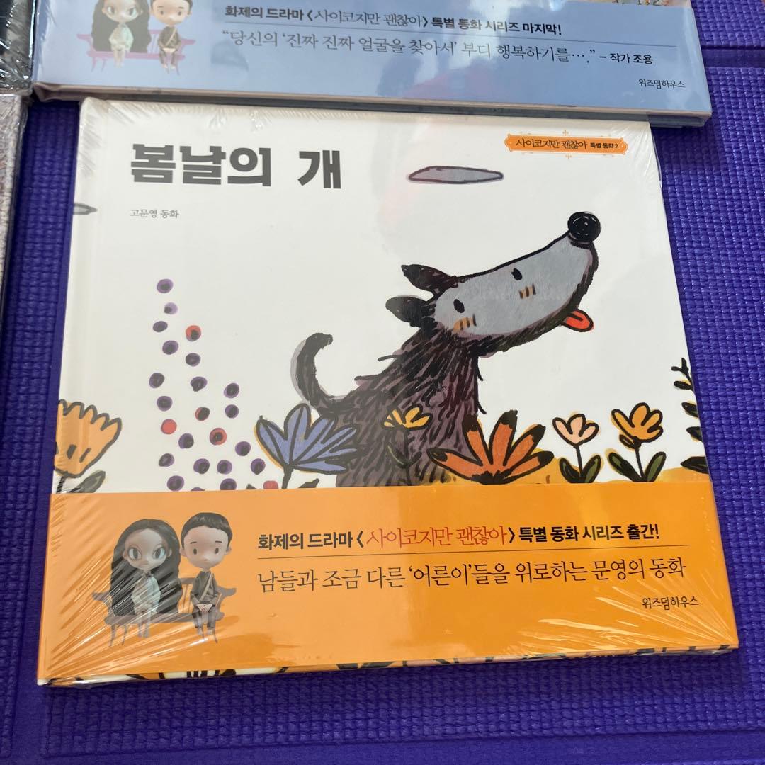 韓国ドラマ　サイコだけど大丈夫に登場絵本4冊セット