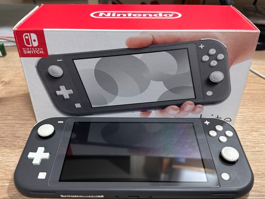 【液晶不良】Nintendo Switch Lite グレー【ジャンク】
