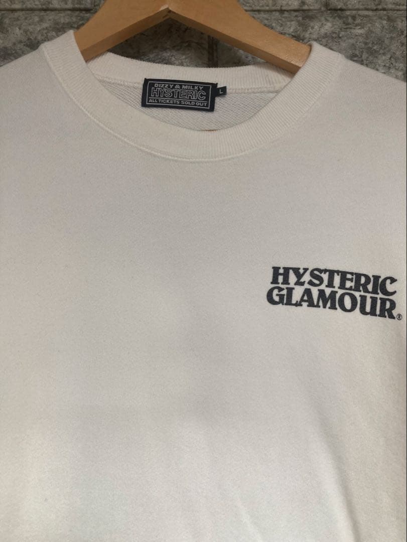 【希少・即完売】ヒステリックグラマーパタゴニア風バックロゴ入りスウェット L