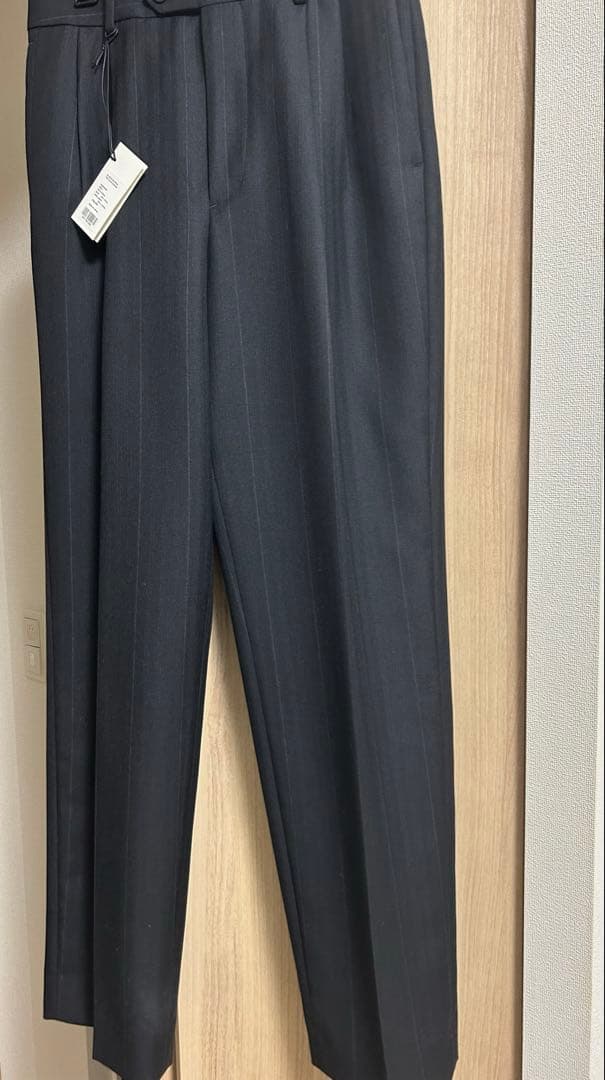 【タグ付き】auralee 25ss BLUEFACED WOOL SLACKS