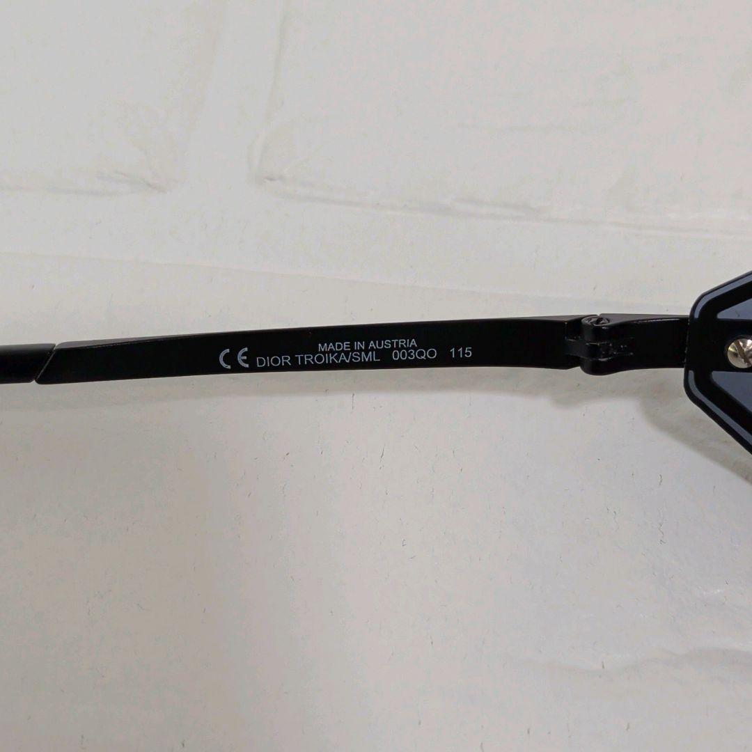 希少モデル✨️　美品　Dior　ジョンガリアーノ期　サングラス　ブラック　Y2K