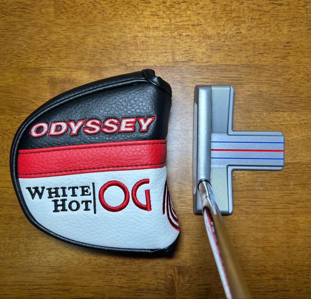 『新品・未使用】オデッセイ　パター　 ホワイトホット BIG T 34インチ