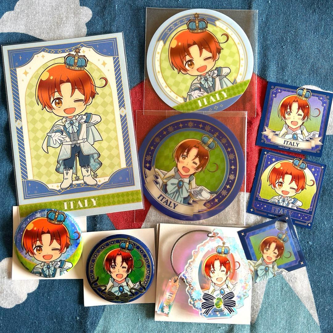 ヘタリアW★S×AMOCAFE PrinceCafe イタリアセット