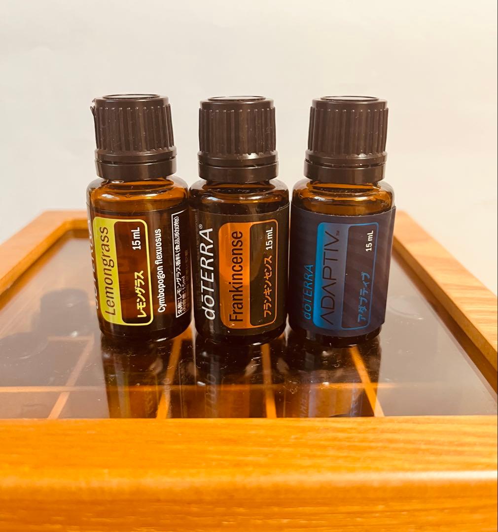 ⭐︎新品未使用⭐︎ ドテラ　フランキンセンス15ml 他2本の3本セット+オマケ！