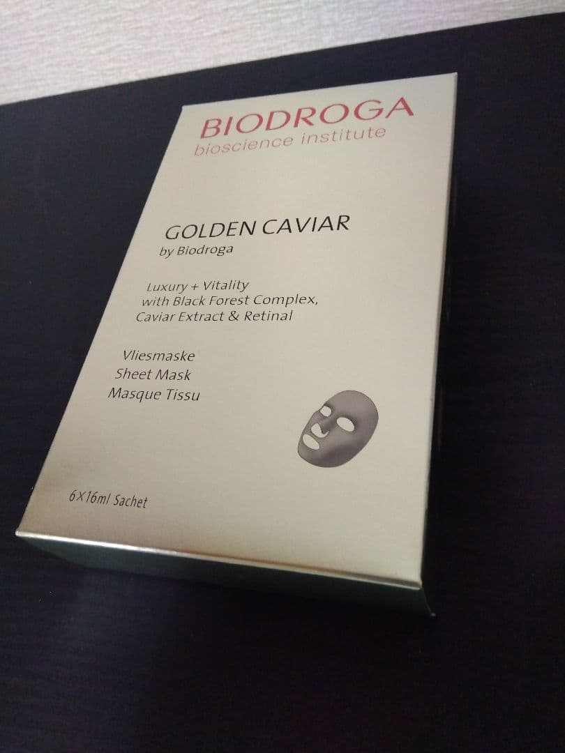 ミキ　ビオドラガ Golden Caviar シートマスク 6枚セット×2箱