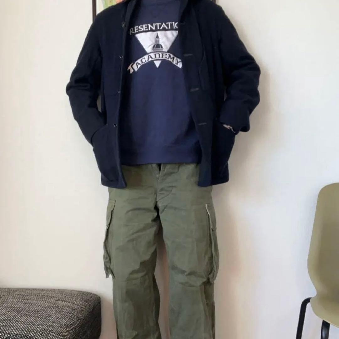 【VETRA】ウールメルトン　ジャケット　カバーオール　フレンチワーク　ベトラ