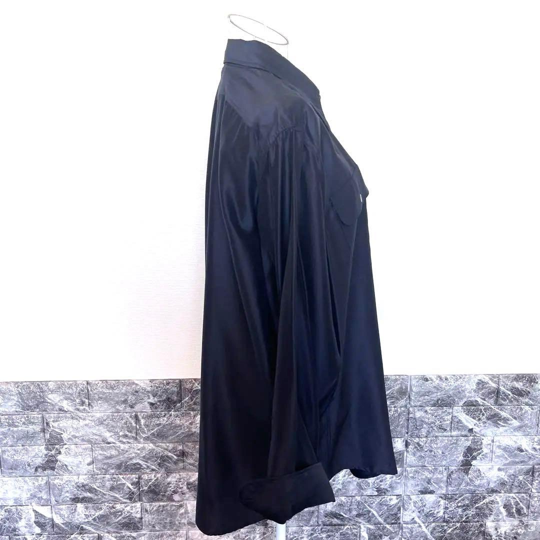 【MADISONBLUE】シルクハンプトンシャツ☆クリーニング済 清潔品