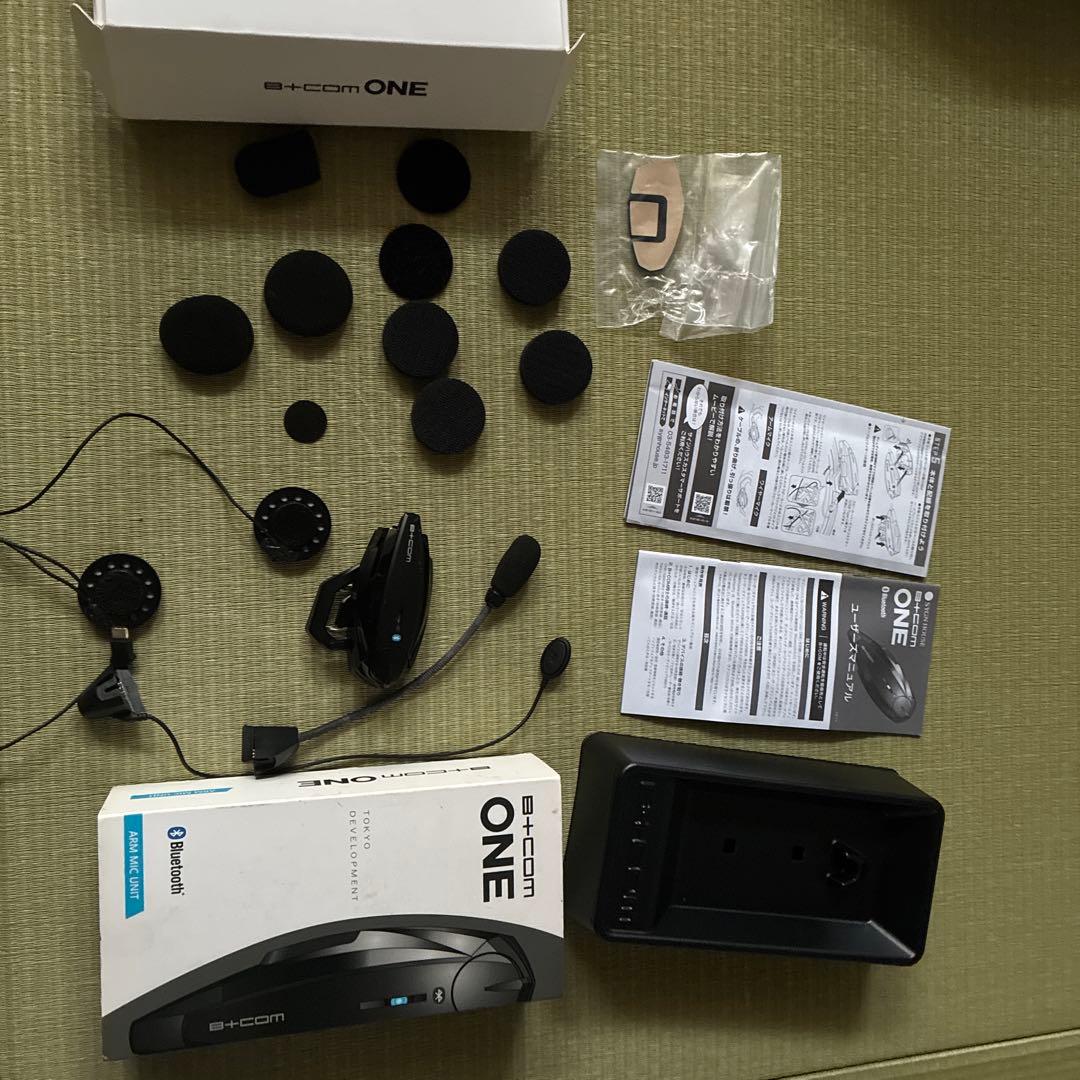 i*2様 B+COM ONE Bluetooth ヘルメット用スピーカーセット