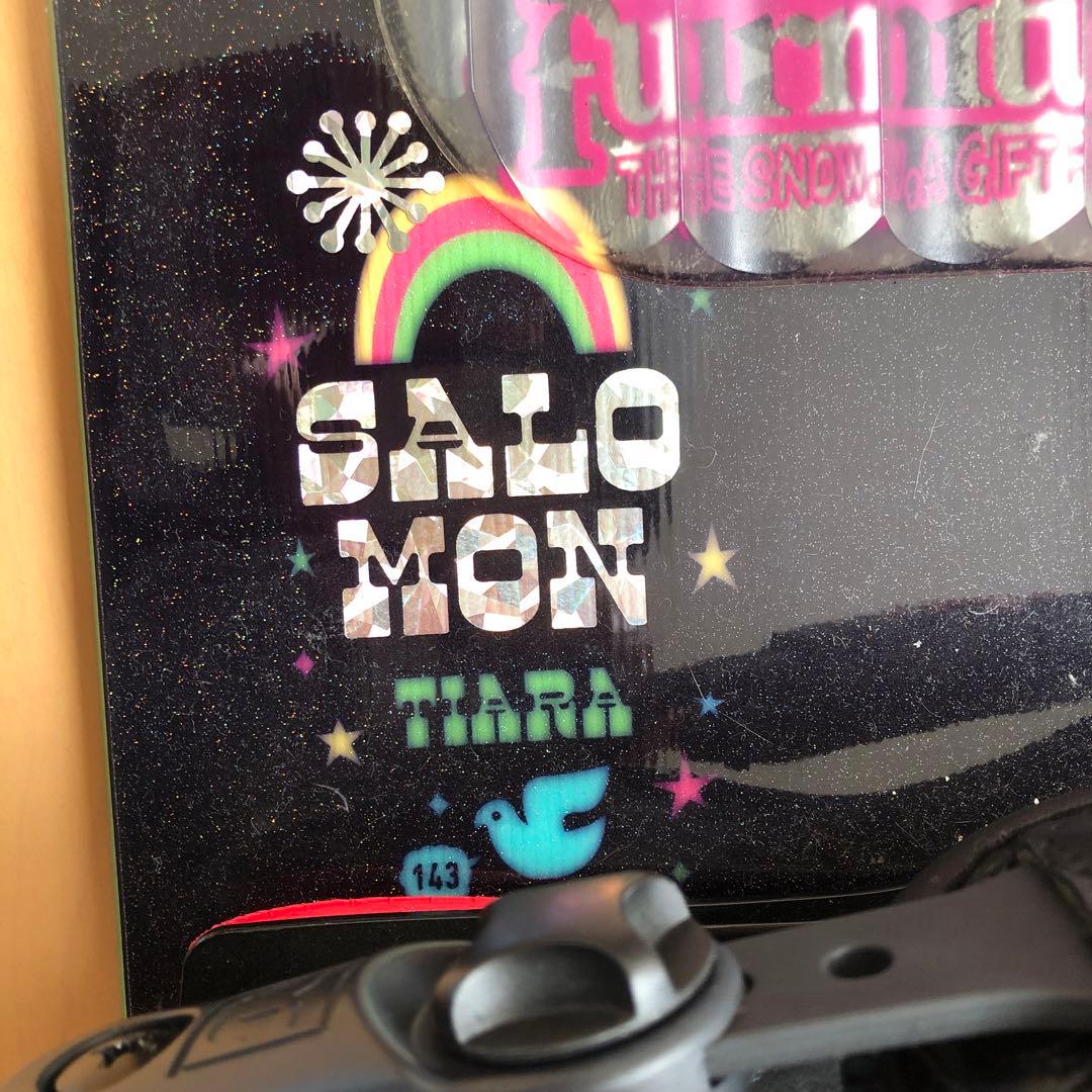 SALOMON スノーボード ビンディング付き