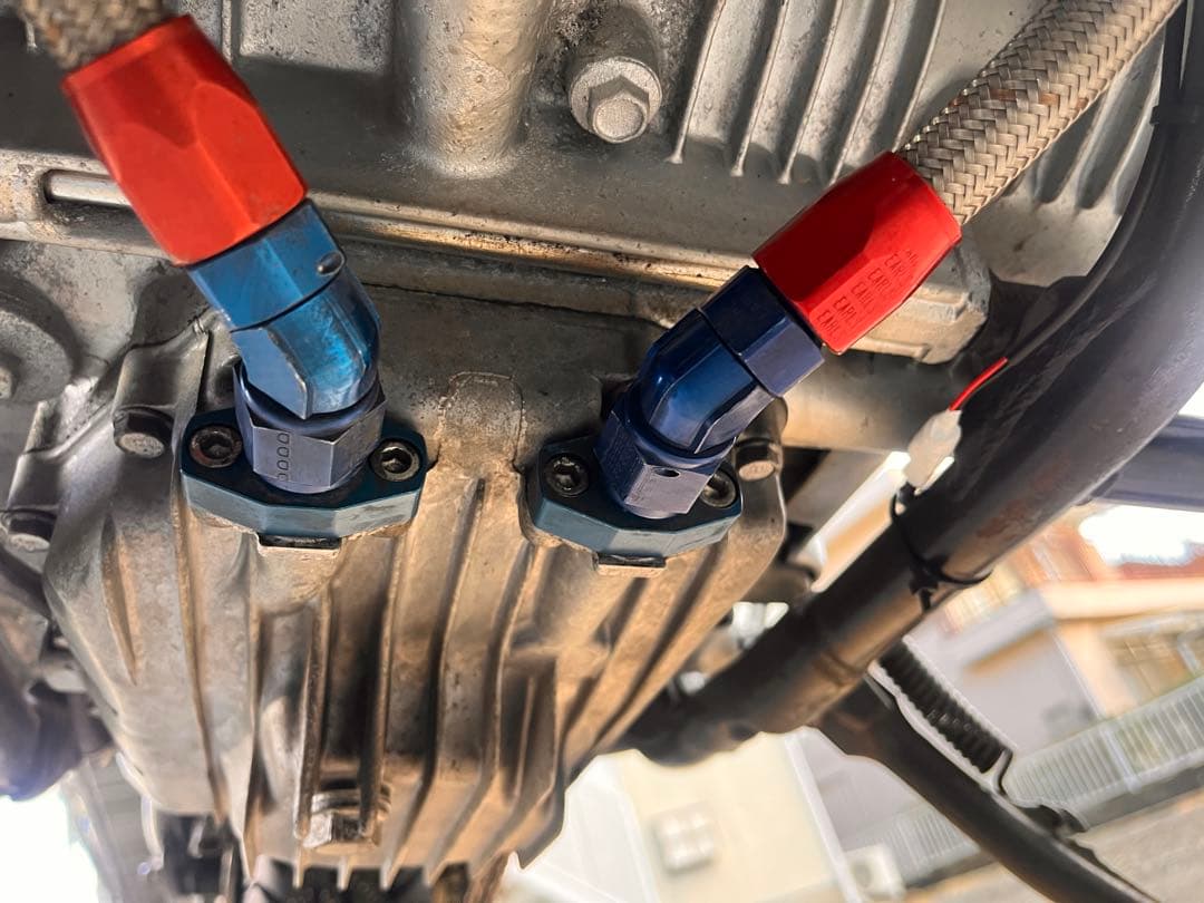 CB750F オイルクーラー