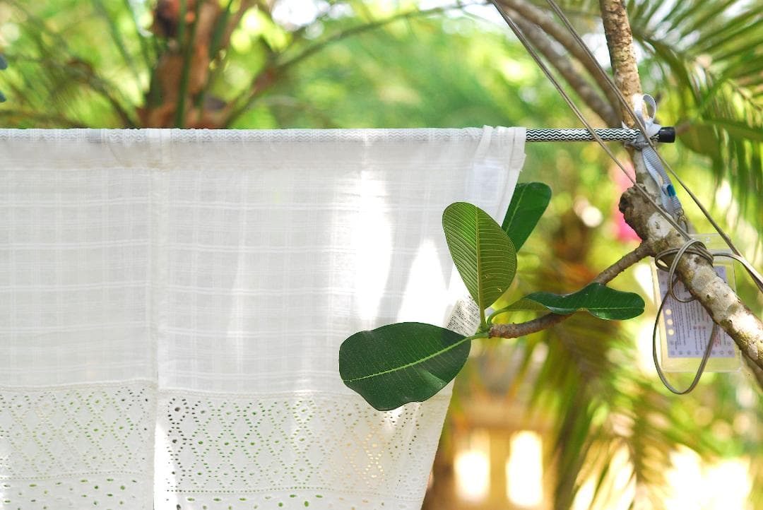 (専用　６枚組）★インド綿★「パッチワークのれんOH８５・１５０」