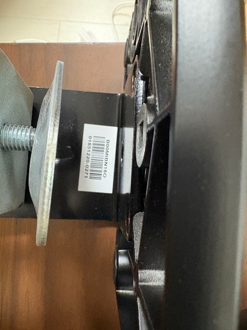 Amazonベーシック モニターアーム ノートパソコンスタンド付