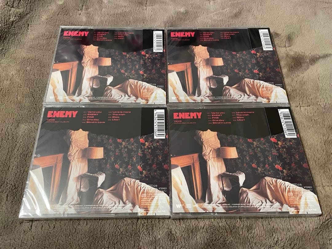 ［新品未開封］TWICE ENEMY 通常盤　5枚