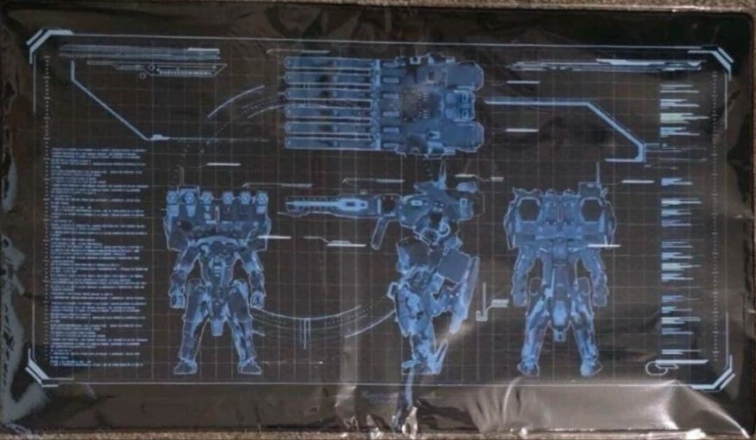 ゼノブレイドクロスディフィニティブエディション　海外デスクマットホログラムトレカ