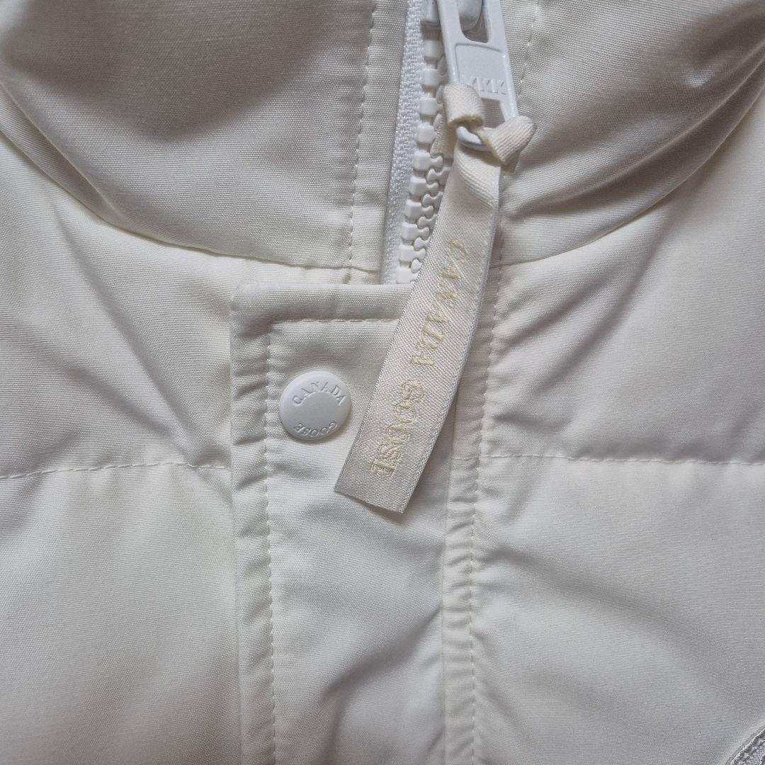 カナダグース ダウンベスト ホワイトレーベル