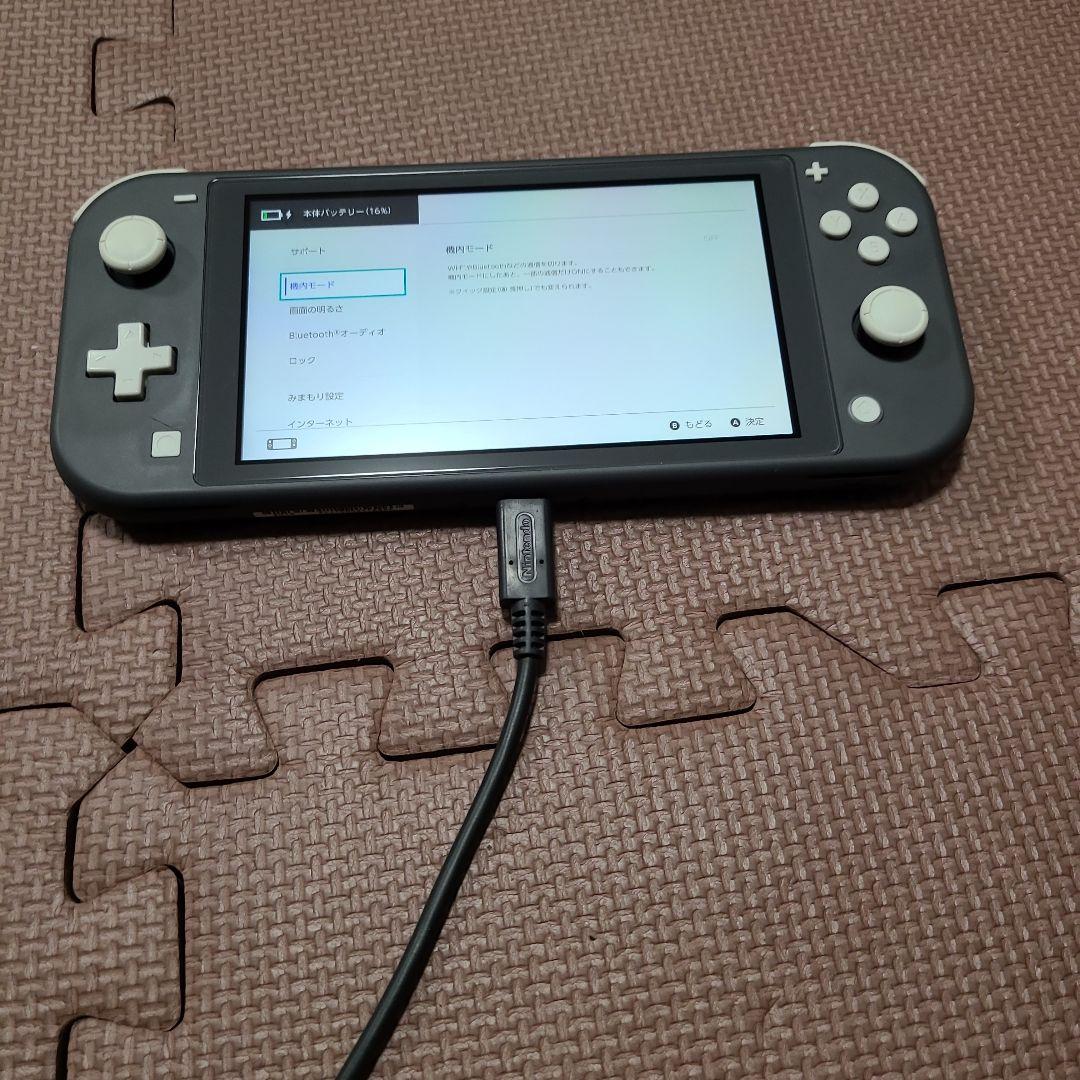 Nintendo Switch Lite グレー 6864