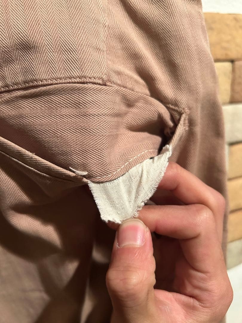 Special‼︎ 40s Lee hbt work pants センター赤