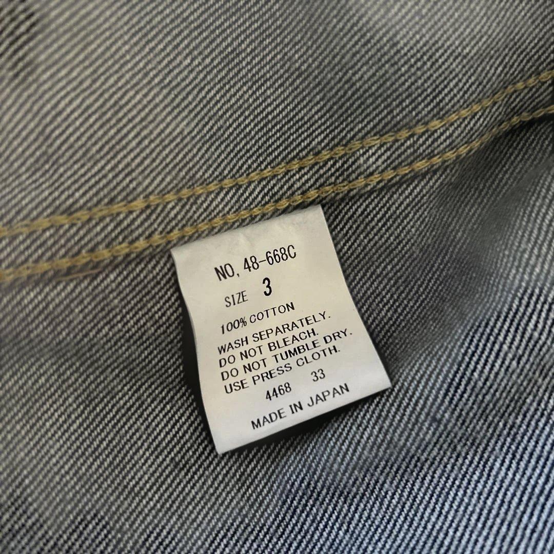 日本製spellbound40sモデルデニムジャケット対戦モデル