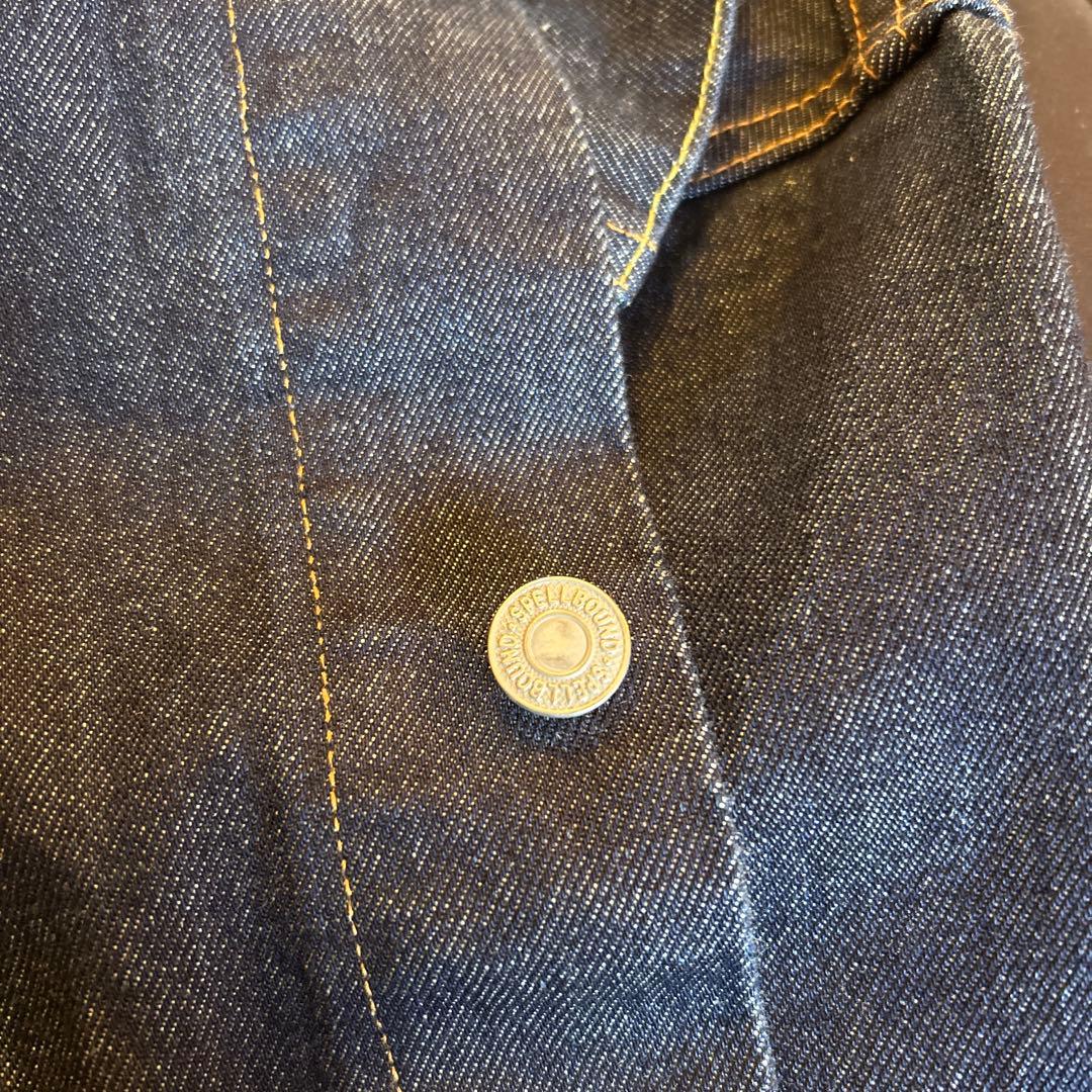 日本製spellbound40sモデルデニムジャケット対戦モデル