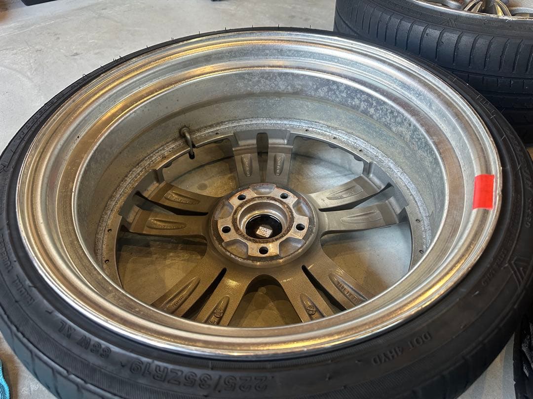19インチ 5本スポークホイールセット
