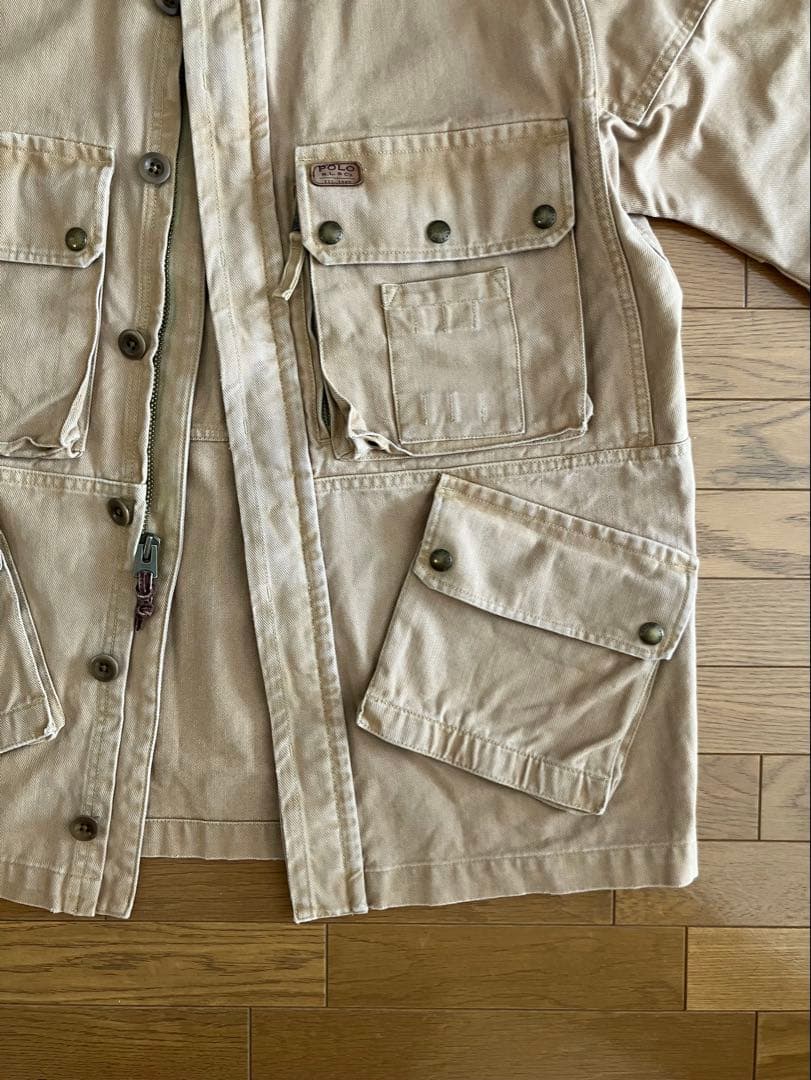 【入手困難名作】90s Ralph Lauren エアボーンジャケット L