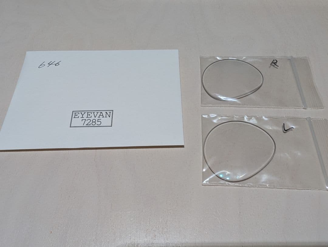 メガネ・老眼鏡 EYEVAN 7285 646-col100902 BLACK-