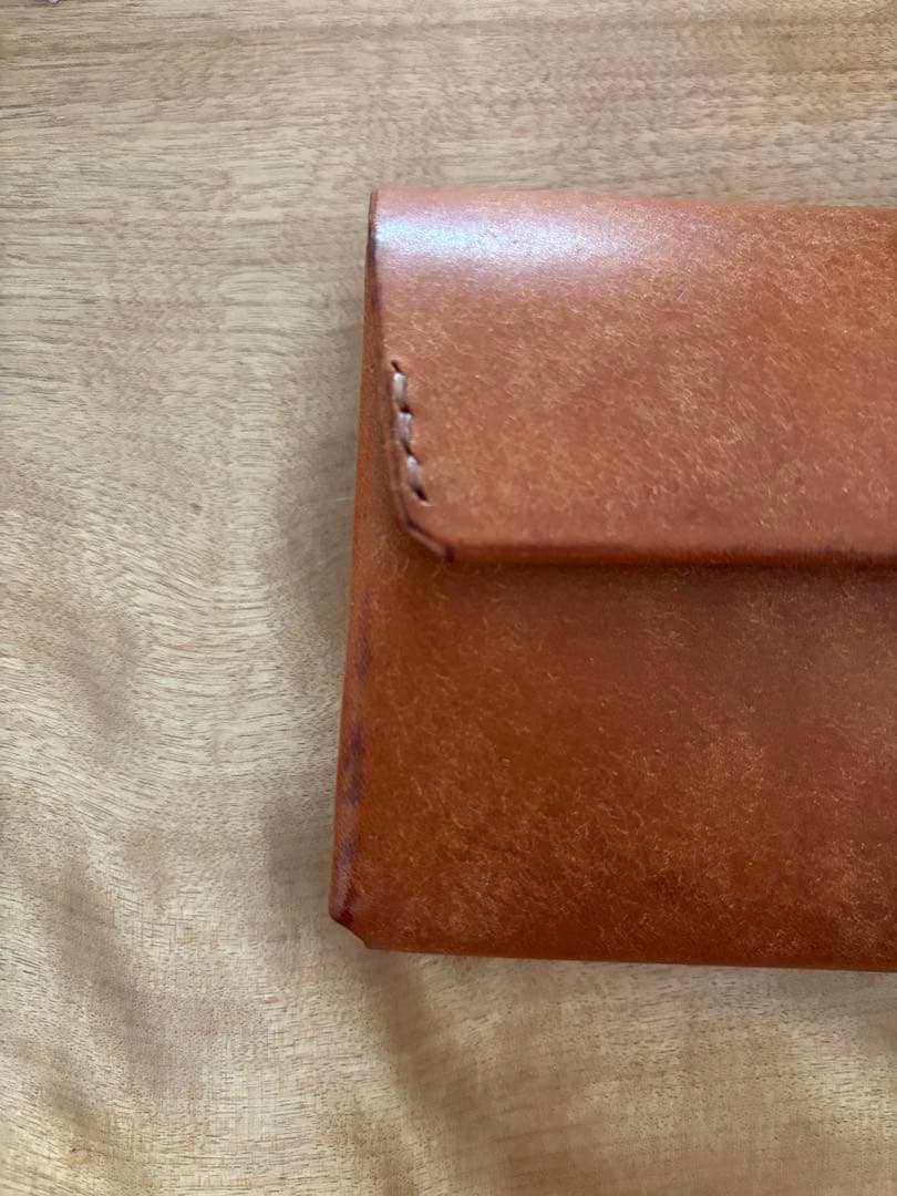 safuji 長財布（ホック）キャメル