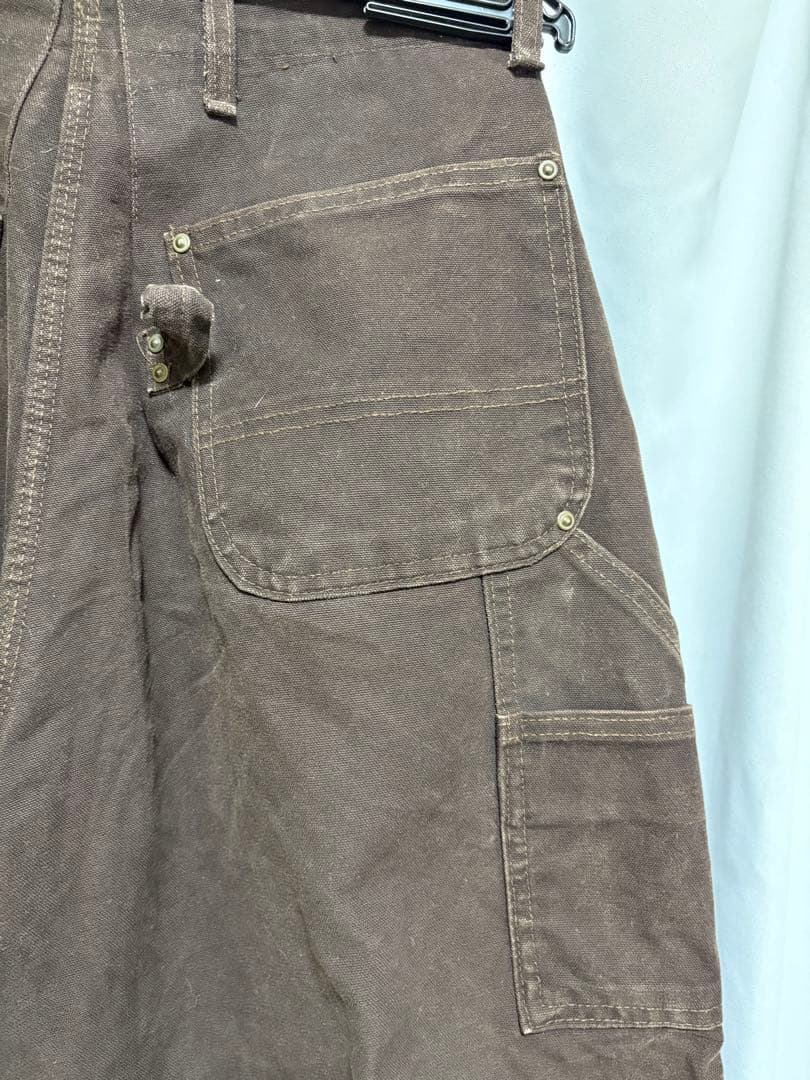 カーハート　ダブルニー 90s 00s ブラウン　w32 L30 くらい