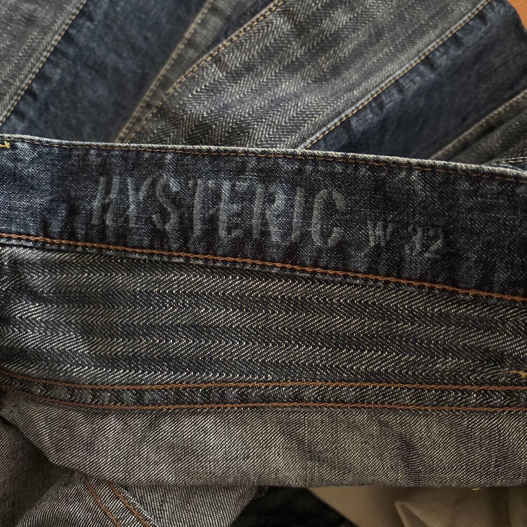 ヒステリックグラマー ブーツカット ウミヘビ デニム31 ストレッチフレアデニム