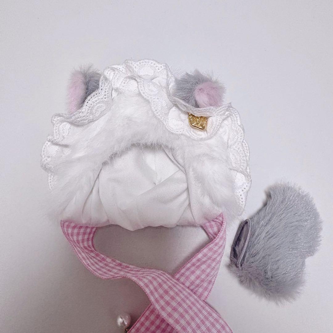 10cm 被り物 フード ぬい服