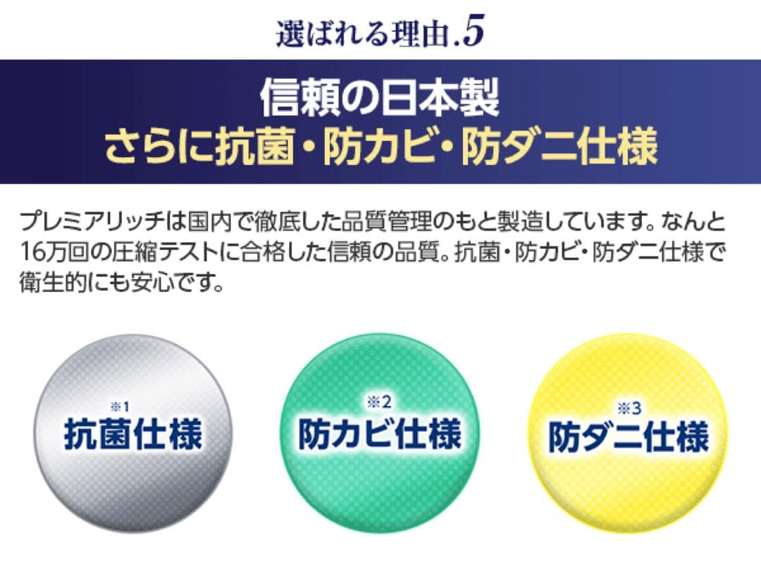 トゥルースリーパー低反発マットレスプレミアリッチシングル