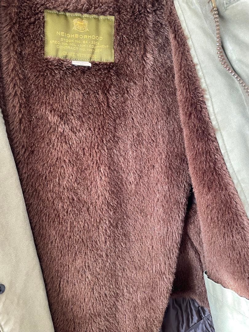 最終価格！！ネイバーフッド　ミリタリージャケット　カーキ　S