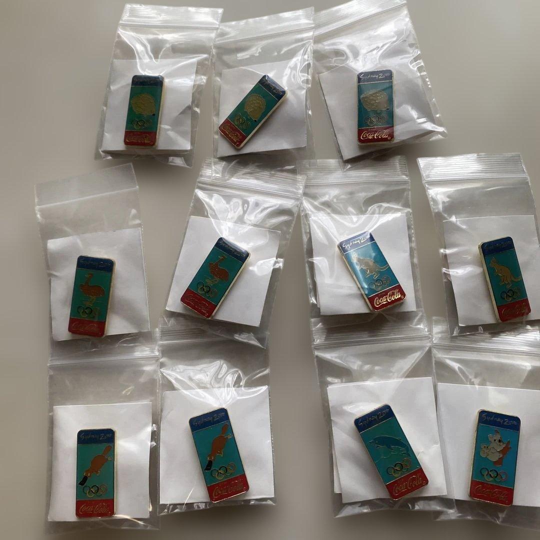 マクドナルド コカコーラ コラボ ピンバッジ オリンピック ワールドカップ