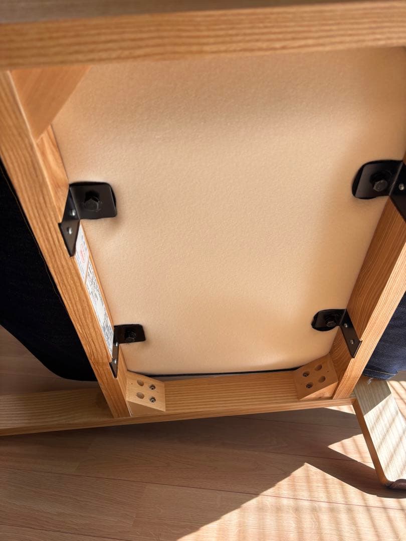 すうページ① 無印良品　ハイバックリクライニングソファ　替えカバー付