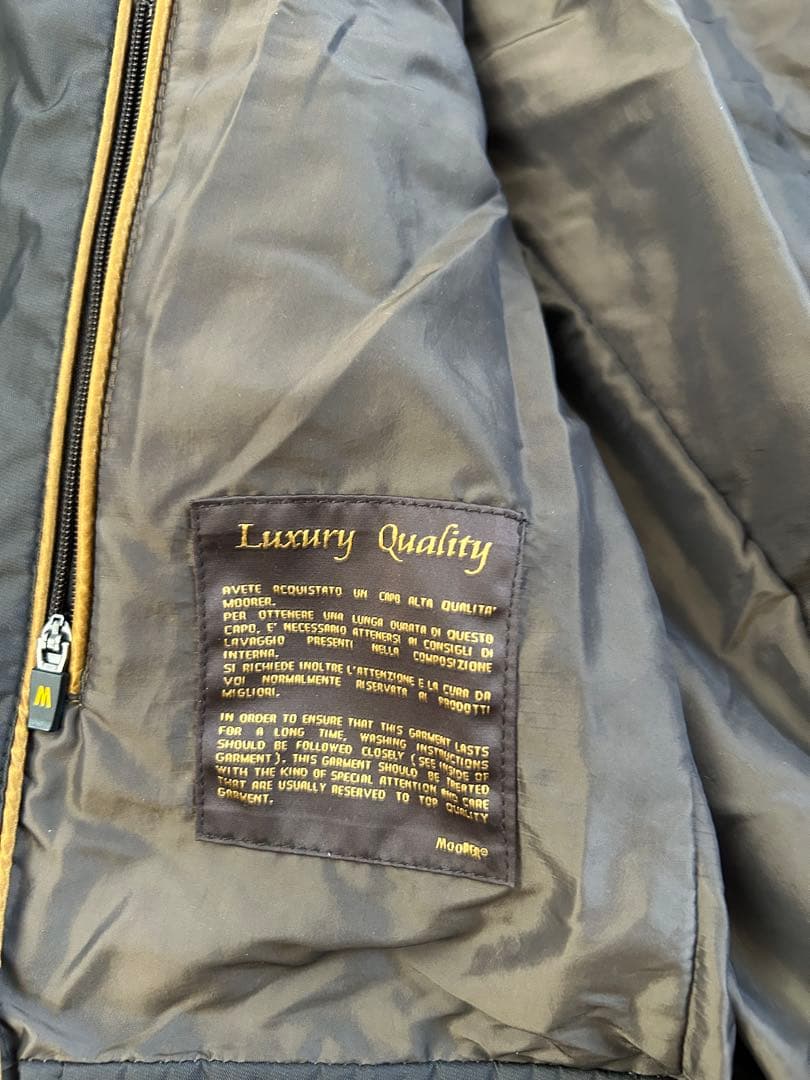 【美品】MOORER SIRO KM ダウンジャケット48