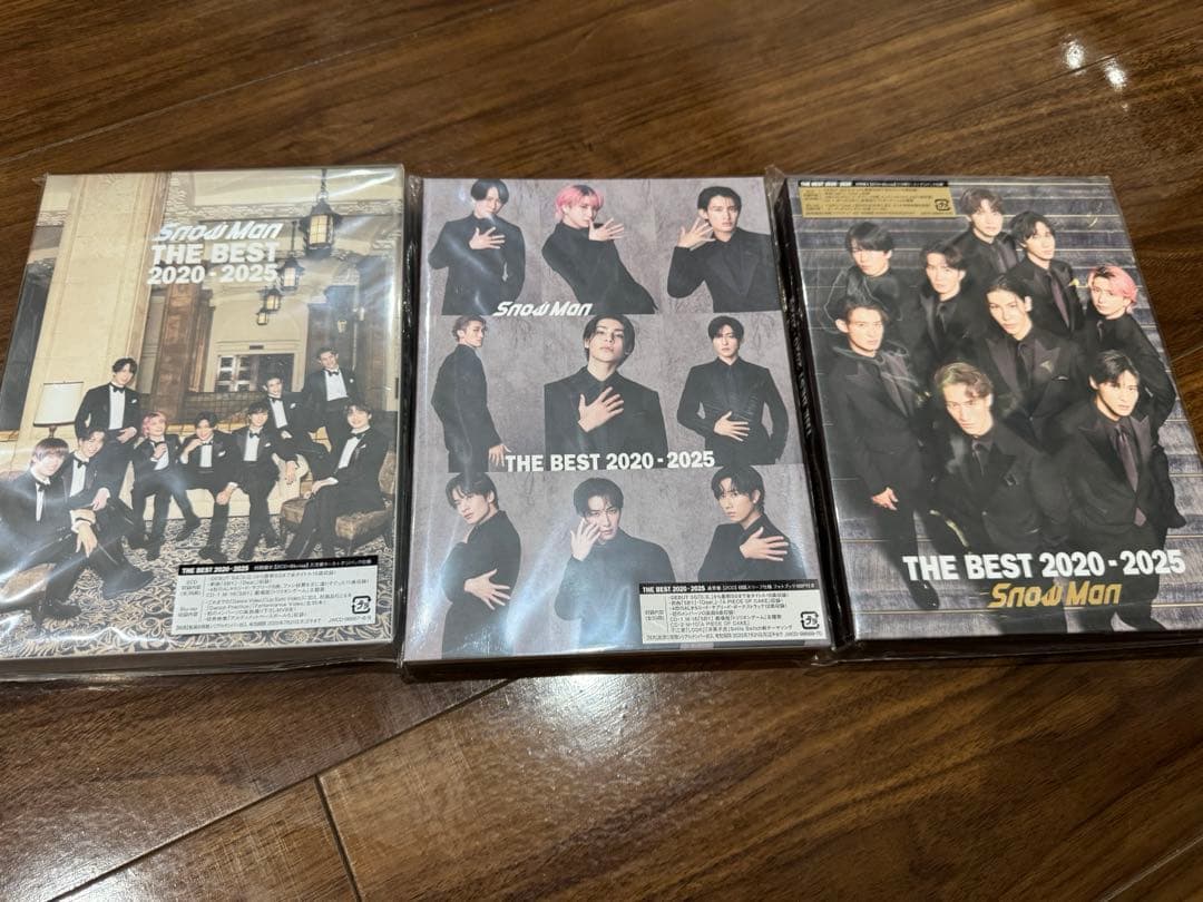  Man THE BEST 2020-2025 3形態セット